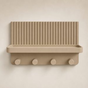 etagère murale de rangement moderne avec porte clés