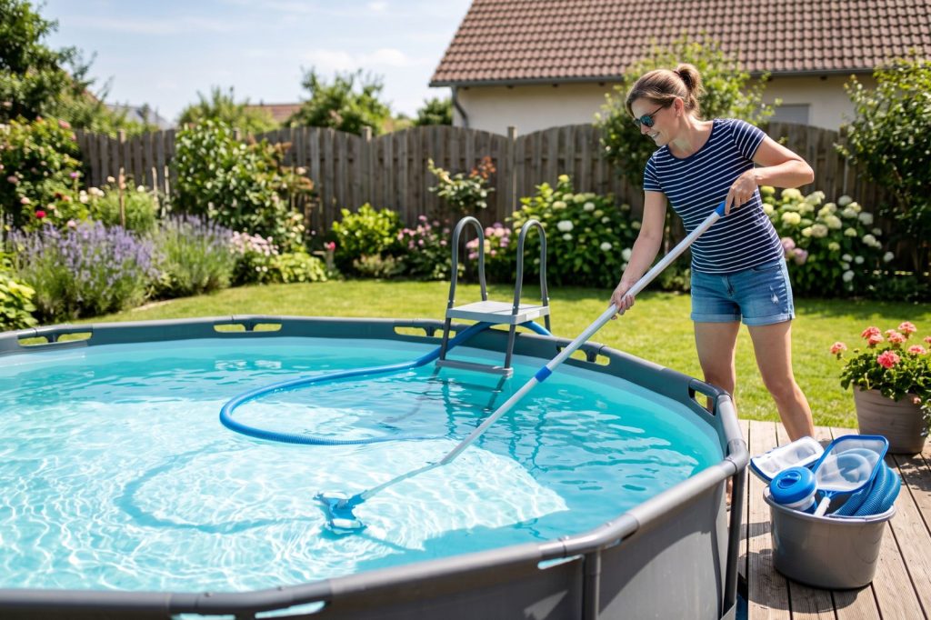 entretien piscine hors sol