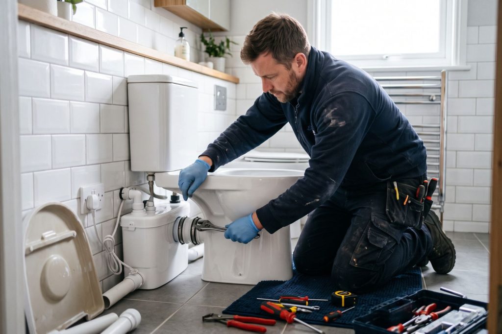 installer un broyeur pour wc