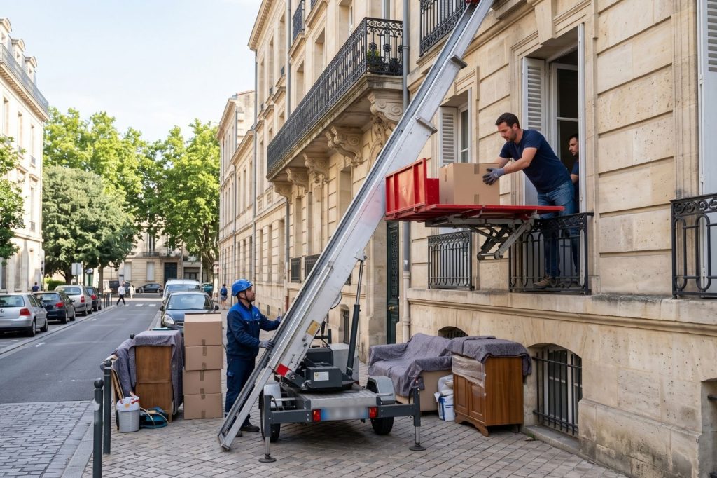 location monte meuble particulier